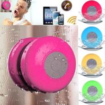 Mini Caixa Caixinha Som Portátil Bluetooth Resistente À Água Preto P/ Banheiro