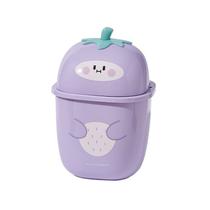 Mini caixa de mesa Cute Purple Strawberry Design 160g PP