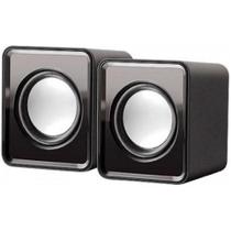 Mini Caixa de Som 3w Rms Compacta Usb P2 - Preto Mini Caixa de Som 3w Rms Compacta Usb P2 - Preto