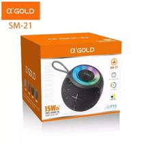 Mini Caixa de Som a'gold 15W Resistente a Aguá - agold