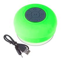 Mini Caixa de Som à Prova D'água Bluetooth USB Verde