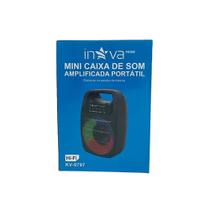Mini Caixa de Som Amplificada Portátil- Inova-KV- 9797