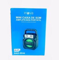Mini caixa de som amplificadora hi fi rad 9038