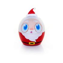 Mini Caixa de Som Bluetooth Bitty Boomers Papai Noel 5.0 Alcance de 9m