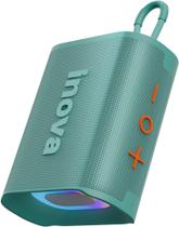 Mini caixa de som bluetooth caixinha som Portátil Potente Tws Com Rádio Rgb Inova cases caixinha