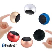 Mini Caixa de Som Bluetooth Metal Amplificada Mini Speaker 3w Cores Sortidas