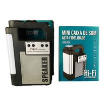 Mini Caixa de Som Bluetooth Portátil Inova Rad-8624 com Lanterna Led