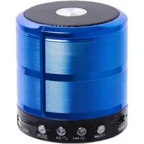 Mini Caixa De Som Bluetooth Portátil Speaker Ws887 Azul - Bc Bora Colega Shop