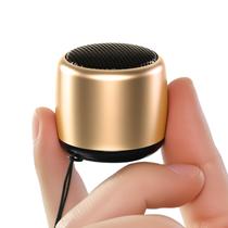 Mini caixa de som Bluetooth portátil YXYKODM sem fio dourada Mini caixa de som Bluetooth portátil YXYKODM sem fio dourada