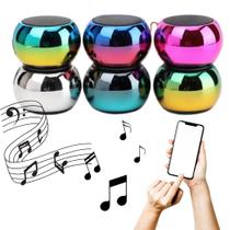 Mini Caixa de Som Bluetooth Recarregável
