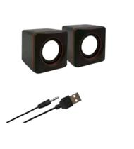 Mini Caixa de Som Digital Speaker Para Pcs e Note - YST-1018-KapBom Mini Caixa de Som Digital Speaker Para Pcs e Note - YST-1018-KapBom