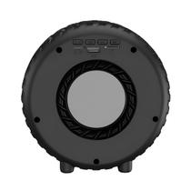 Mini Caixa de Som Formato Pneu Portátil LED RGB Mini Caixa de Som Formato Pneu Portátil LED RGB