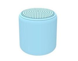 Mini Caixa De Som Inpods Little Fun Bluetooth Portátil Azul claro - Booglee