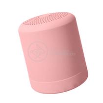 Mini Caixa De Som Inpods Wireless Speaker Potente Little Fun Tws Macaron Portátil Bluetooth V5 Rosa