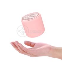 Mini Caixa De Som Inpods Wireless Speaker Potente Little Fun Tws Macaron Portátil Bluetooth V5 Rosa