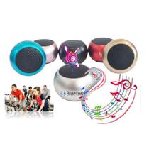Mini Caixa De Som Metal Bluetooth Academia Festa Treino Aula