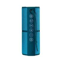 Mini Caixa de Som Multilaser SP253 Bluetooth 15W Azul Resistente à Água