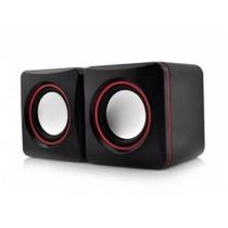 Mini Caixa De Som Para Computador PC Notebook 3w Rms Cabo P2 USB