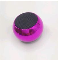 Mini Caixa de Som Portátil 3W RMS Com Bluetooth Rosa Pink - O'Gold SM-05
