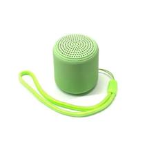 Mini Caixa de Som Portátil Bluetooth Com USB, Radio FM e Micro SD Verde A-6880
