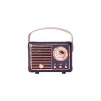 Mini caixa de som portátil bluetooth rádio fm retrô M11