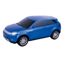 Mini Caixa de Som Portátil Formato Carro SUV Música Cor:Azul Mini Caixa de Som Portátil Formato Carro SUV Música Cor:Azul