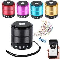 Mini Caixa de Som Portátil Sem Fio Bluetooth Speaker Ws887 Mini Caixinha Mp3 Cores Sortidas Estilo Minimalista com Entrada SD, P2, Pen Drive, Rádio FM Mini Caixa de Som Portátil Sem Fio Bluetooth Speaker Ws887 Mini Caixinha Mp3 Cores Sortidas Estilo Minimalista com Entrada SD, P2, Pen Drive, Rádio FM