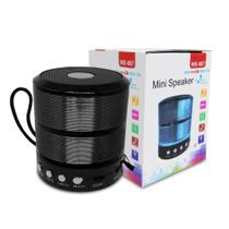 Mini Caixa de Som Portátil Speaker Caixa De Som Bluetooth Ws-887