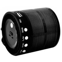 Mini Caixa De Som Portátil Speaker Ws-887 - Preto