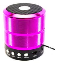 Mini Caixa De Som Portátil Speaker Ws-887 - Rosa Mini Caixa De Som Portátil Speaker Ws-887 - Rosa
