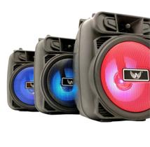 Mini Caixa de Som Potente. Bluetooth, FM, Bateria Recarregável