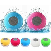 Mini Caixa De Som Prova D'agua com Ventosa Banheiro