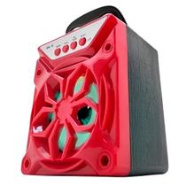 Mini Caixa de Som Speaker Bluetooth Portátil Rádio Entrada Pendrive e Micro SD SPK-01 Recarregável