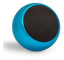 Mini Caixa de Som Wireless Speaker Azul blue