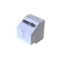 Mini caixa de sugestões - Branca