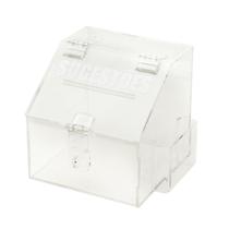 Mini caixa de Sugestões - Transparente Mini caixa de Sugestões - Transparente