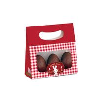 Mini Caixa Plus Para Ovos Com Visor - Contos De Páscoa - 13x5,5x13cm - 10 unidades - Cromus - Rizzo Mini Caixa Plus Para Ovos Com Visor - Contos De Páscoa - 13x5,5x13cm - 10 unidades - Cromus - Rizzo