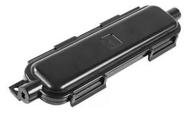 Mini Caixa Proteção Interna Emenda Fibra Óptica - Pt Cor Pre Cor Preto