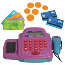 Mini Caixa Registradora Infantil Faz De Conta 31 Peças