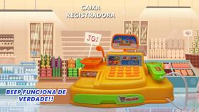 Mini Caixa Registradora Star Amarela- WellKids Mini Caixa Registradora Star Amarela- WellKids