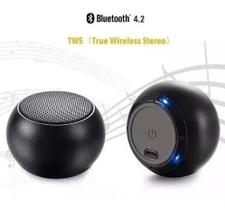 Mini Caixa Som Bluetooth S/ Fio 3w Rms Potente