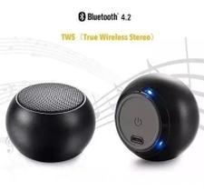 Mini Caixa Som Bluetooth S/ Fio 3w Rms Potente - Max Mídia