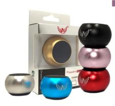 Mini Caixa Som Bluetooth Speaker Portátil Usb Music AL-3031 Cores Cromadas Sortidas