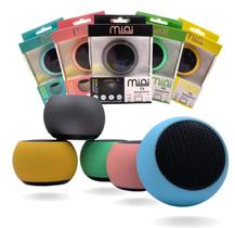 Mini Caixa Som Speaker Bluetooth Sem Fio USB Várias Cores Mini Caixa Som Speaker Bluetooth Sem Fio USB Várias Cores