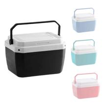 Mini Caixa Térmica Cooler 6 Litros Paramount Plásticos - Caixinha Portátil Cabem 6 Latinhas