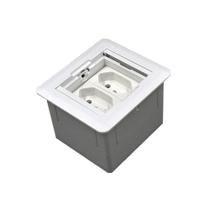 Mini Caixa Tomada Embutir Universal 2 Tomadas 20a - Branca Mini Caixa Tomada Embutir Universal 2 Tomadas 20a - Branca