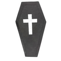 Mini Caixão Preto Decoração Enfeite Ritual Magia Halloween Magia Feitiço Encanto