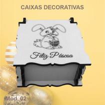 Mini Caixas de Páscoa Mod.02 - MDF Premium Mini Caixas de Páscoa Mod.02 - MDF Premium