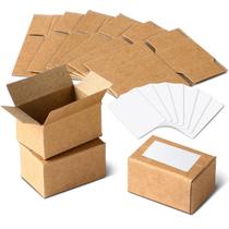 Mini caixas de remessa DIY Teenyyou 80 conjuntos com etiquetas de remessa