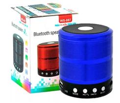 Mini Caixinha de som Bluetooth USB SD 5w alça para Pendurar WS-887 -COR